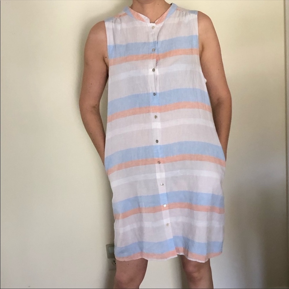 Cynthia Rowley striped linen dress